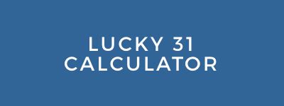 how to work out a lucky 31|ace odds lucky 31 calculator.